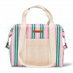 Picnic Cooler Bag | Box | Pink + Green Stripe Picnic Cooler Bag | Box | Pink + Green Stripe